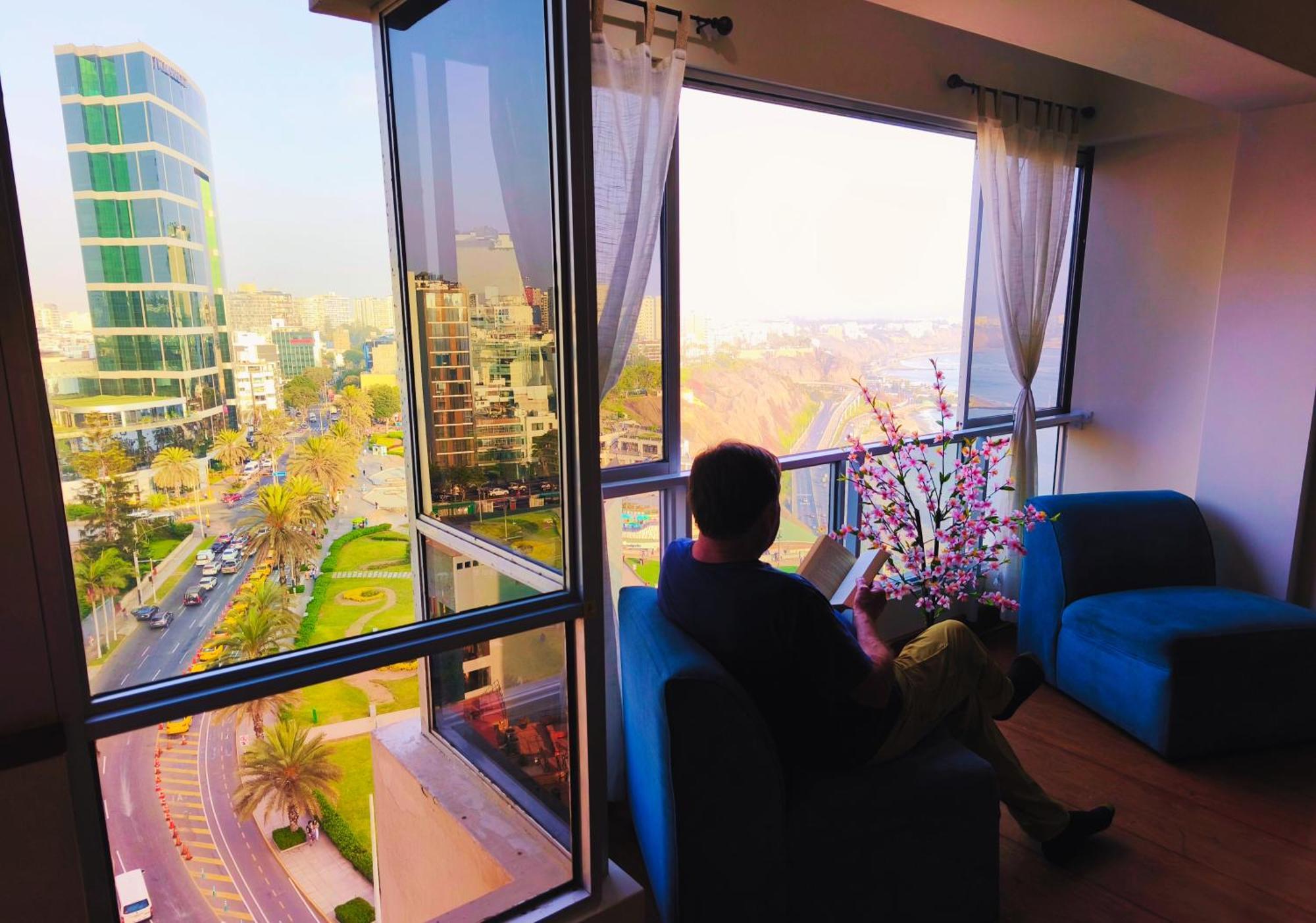 Oceanfront Miraflores Larcomar Next To Marriott Lima Ngoại thất bức ảnh